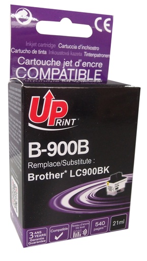 [BJ900BUP] PROMO SUL DISPONIBILE # B-900B per BROTHER LC-900 BK Cartuccia inchiostro nero 21 ml