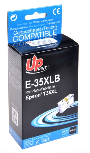 [EJ35XLBUP] E-35XLB per EPSON T3591/3581 Cartuccia inchiostro nero 50 ml  2.600pg