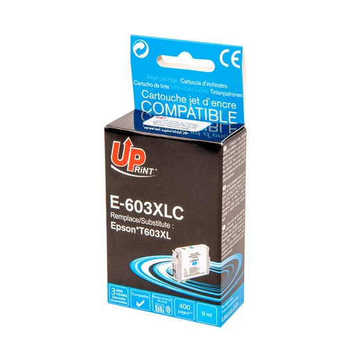 [EJ603XLCUP] E-603XLC per EPSON 603 XL Cartuccia inchiostro ciano 400pg  9ml