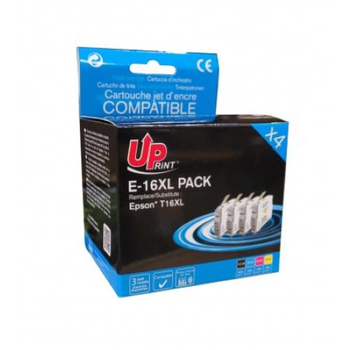 [EJ16XLUPP4] E-16XL PACK per EPSON T1636 MULTIPACK - nero-ciano-magenta-giallo
