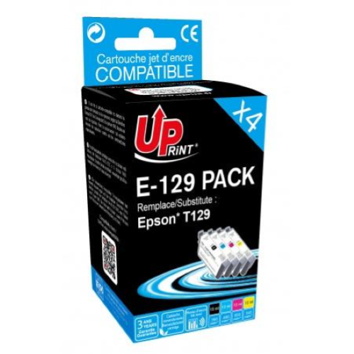 [EJ129UPRP4] E-129 PACK per EPSON T1295 Multipack 4 cartucce nero ciano-magenta-giallo