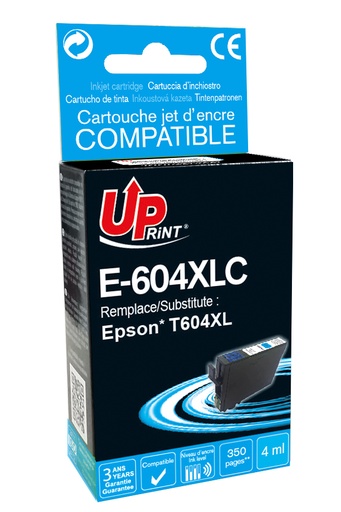 [EJ604XLCUP] E-604XLC Per EPSON 604 Cartuccia inchiostro ciano 4 ml