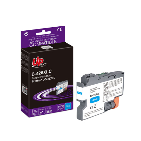 [BJ426XLCUP] B-426XLC per BROTHER LC-426XLC Ciano cartuccia inchiostro 5.000pg  54ml