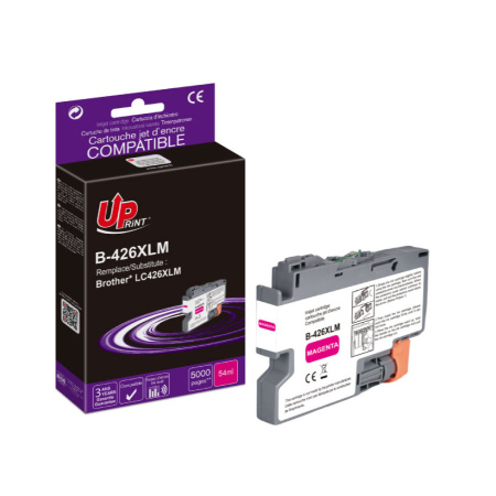 [BJ426XLMUP] B-426XLM per BROTHER LC-426XLM Magenta cartuccia inchiostro 5.000pg  54ml