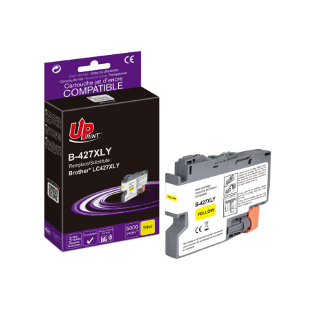 [BJ427XLYUP] B-427XLY per BROTHER LC-427XLY Giallo cartuccia inchiostro 5.000pg  54ml