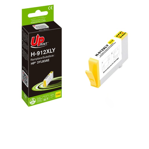 [HJ912XLYUPSMJ] H-912XL Y per HP 3YL83AE Cartuccia giallo 825pg  10.5ml