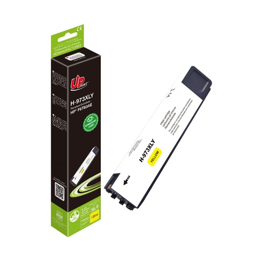[HJ973XLYUPSMJ] H-973XLY per HP.973X Giallo cartuccia inchiostro 120ml