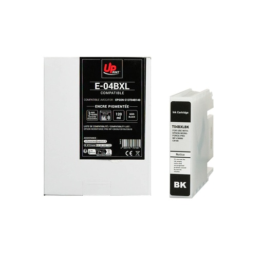 [EJ04BXLBUP] E-04BXL BK per EPSON C13T04B140 cartuccia inchiostro nero 120ml