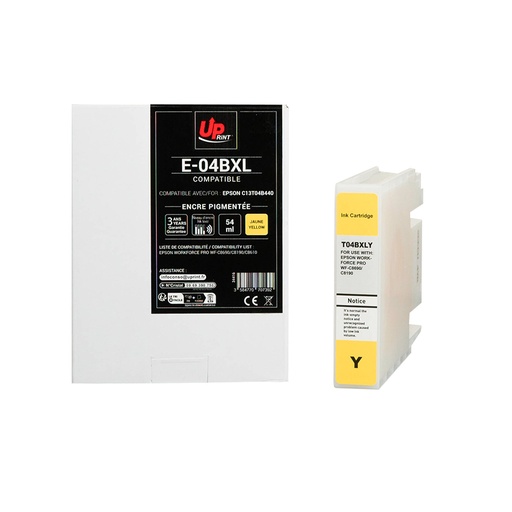 [EJ04BXLYUP] E-04BXL Y per EPSON C13T04B440 cartuccia inchiostro giallo 54ml