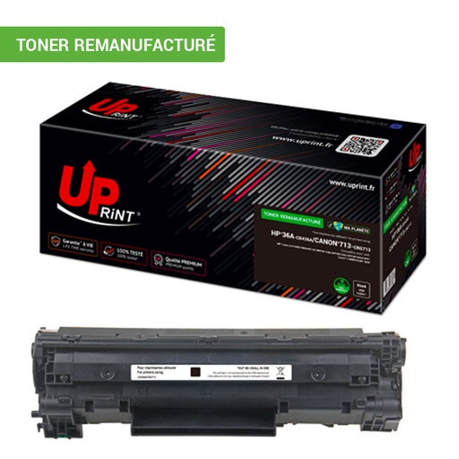 [HL1505UP] H.36A per HP CB436A CANON 713  Toner nero 2.000 pg