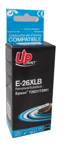 [EJ26XLBUP] E-26XLB per EPSON T2601 T2621 Cartuccia inchiostro nero 25 ml