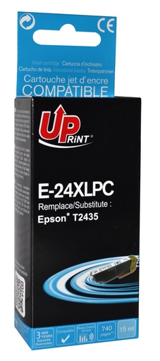 [EJ24XLPCUP] E-24XLPC per EPSON T2425 T2435 Cartuccia inchiostro FOTO ciano 15 ml