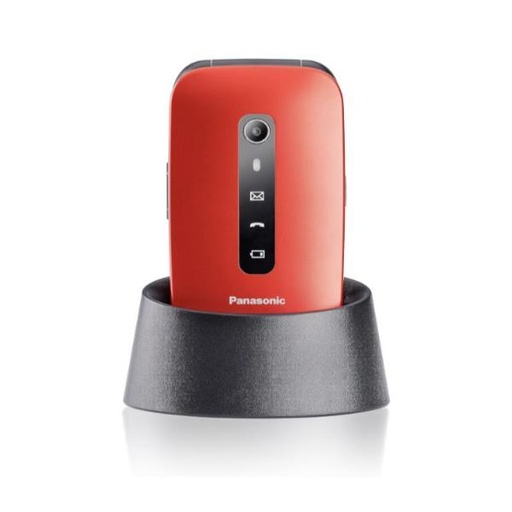 [KX-TU550EXR] CELLULARE SENIOR PHONE TU550O ROSSO