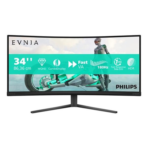 [34M2C3500L] 34 MONITOR CURVO 21:9 4K 180HZ