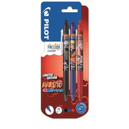 [3800321] BL3FRIXION CLICKER NARUTO ASSORTITO