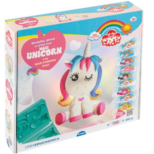 [F362700] SCATOLA OLEOGRAFICA MAXI UNICORN