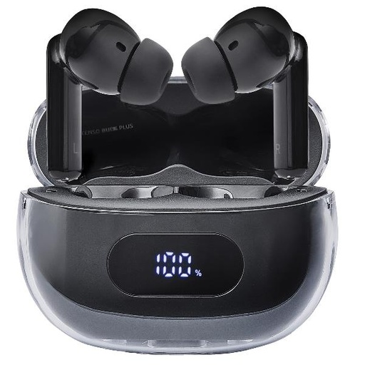 [3720310] TRUE WIRELESS EARPHONE BLACK PLUS