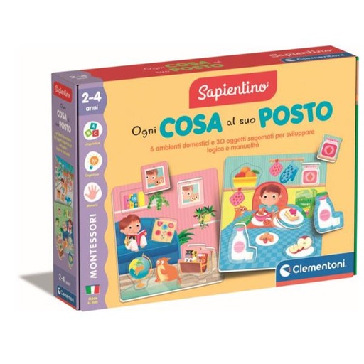 [16866] MONTESSORI - OGNI COSA AL SUO POSTO
