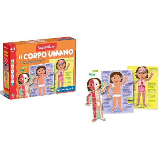 [16876] MONTESSORI - IL CORPO UMANO