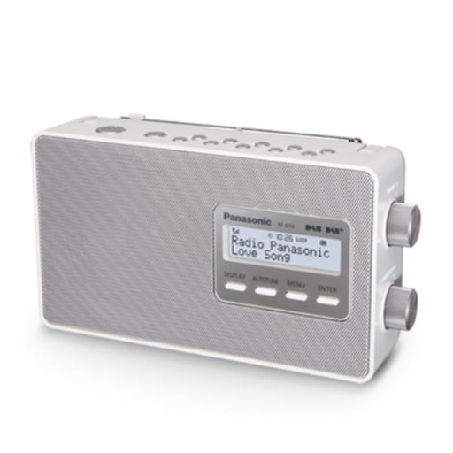 [RF-D30BTEG-W] RADIO DAB+  SPLASH PROOF