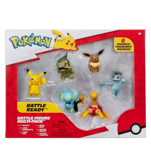 [PK060500] PKMN 6 PERSONAGGI DLX ASST5