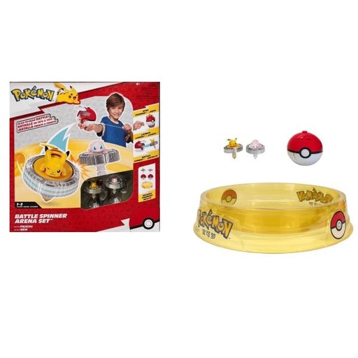 [PK190200] PKMN ARENA + TROTTOLA + 2PERSONAGGI