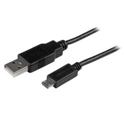[USBAUB15CMBK] CAVO USB A MICRO USB SLIM 15CM