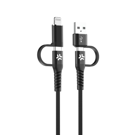 [USBC4IN1BK] A+C TO C+LIGHT CABLE 2M BK