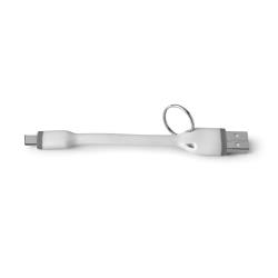 [USBTYPECKEYWH] USB-A TO USB-C 15W CABLE 12CM WHITE