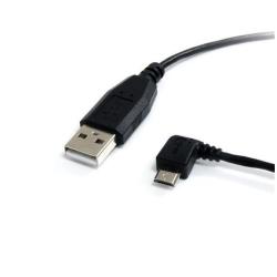 [UUSBHAUB6LA] CAVO MICRO USB ANGOLATO 1 8M