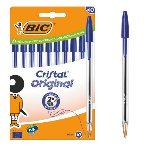 [516352] CF10 CRISTAL MED BLU 1MM