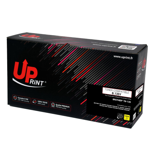 [BLT135YUP] PROMO SUL DISPONIBILE # B.135Y per BROTHER TN-130 TN-135 Y  Toner giallo 4.000 pg