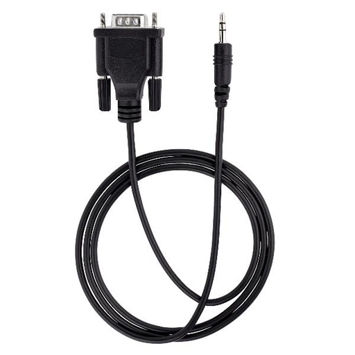 [9M351M-RS232-ST] CAVO SERIALE DB9 A JACK 3,5MM