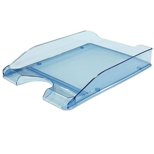 [TR95BL] PORTACORRISP. 95 AZZURRO TRASP