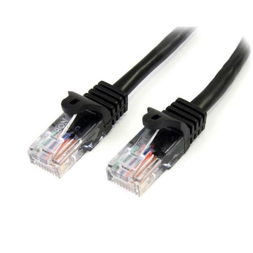 [45PAT5MBK] CAVO PATCH CAT5E RJ45 NERO 5MT