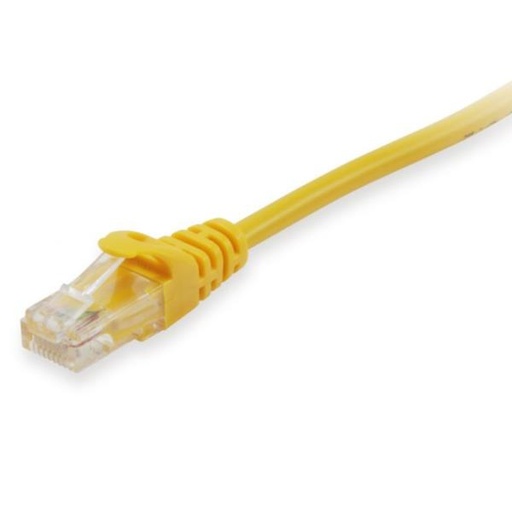 [625463] U/UTP C6 PATCH CABLE  0,25M YELLOW