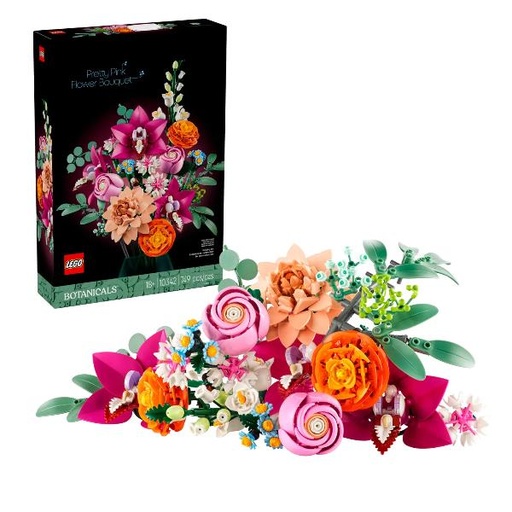 [10342] BOUQUET DI FIORI ROSA
