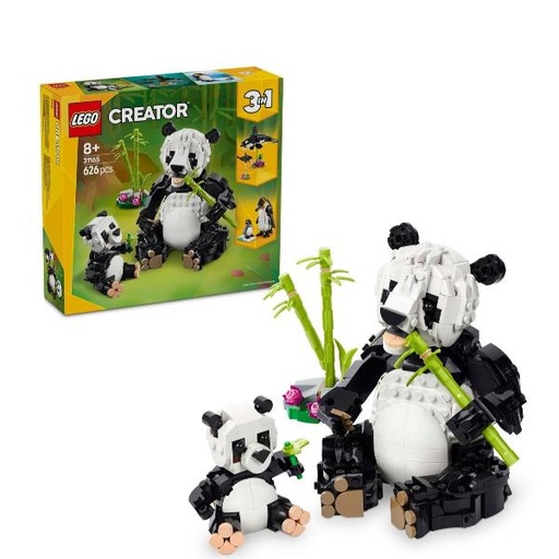 [31165] FAMIGLIE DI ANIMALI: PANDA