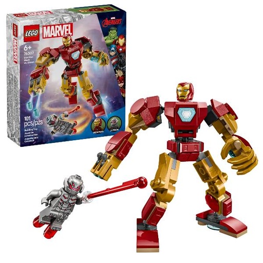 [76307] MECH DI IRON MAN CONTRO ULTRON