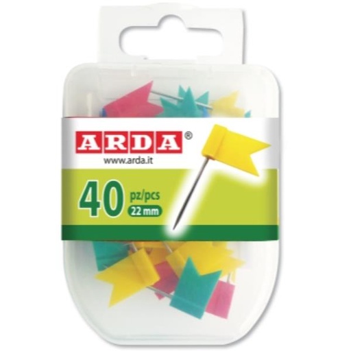 [ACL07] CF40 SPILLI BANDIERA  GAMBO 2,2 CM