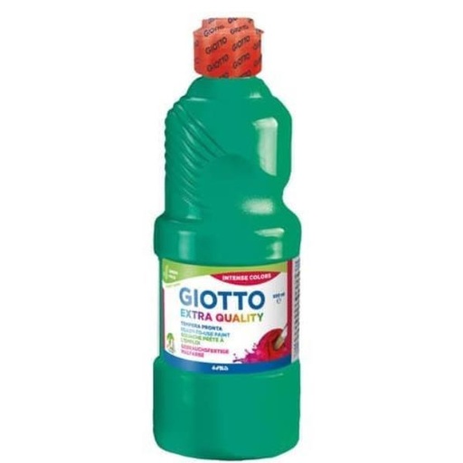 [F532813] TEMPERA PRONTA 500ML VERDE SMERALDO