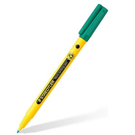 [307-5] CF10 PENNA NORIS RICICLATA VERDE