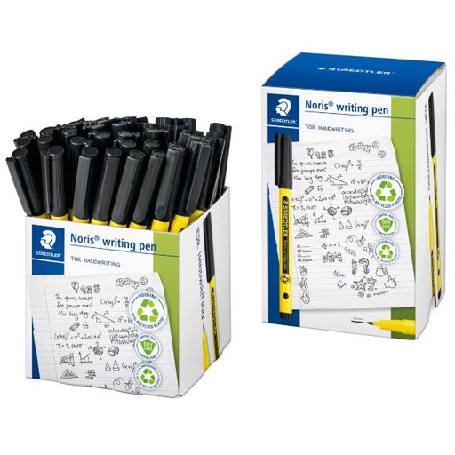 [307-9CT50] ESP50 PENNA NORIS RICICLATA NERO