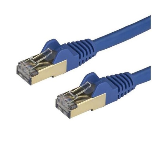 [C6ASPAT10BL] CAVO DI RETE CAT6A 3M  BLU