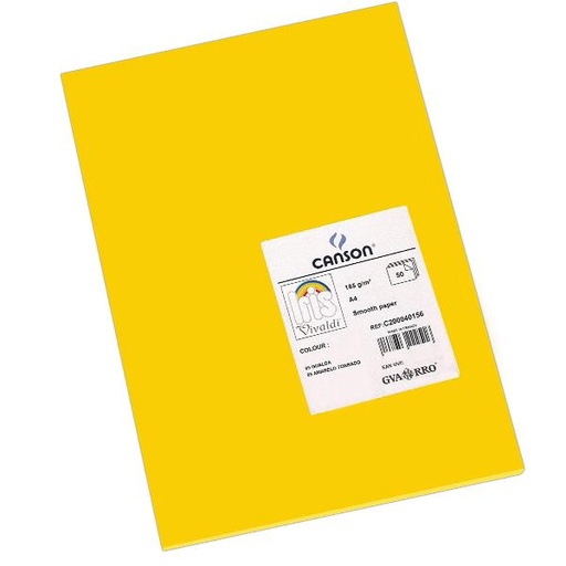 [200040156] CF50FF VIVALDI A4 185G GIALLO ORO
