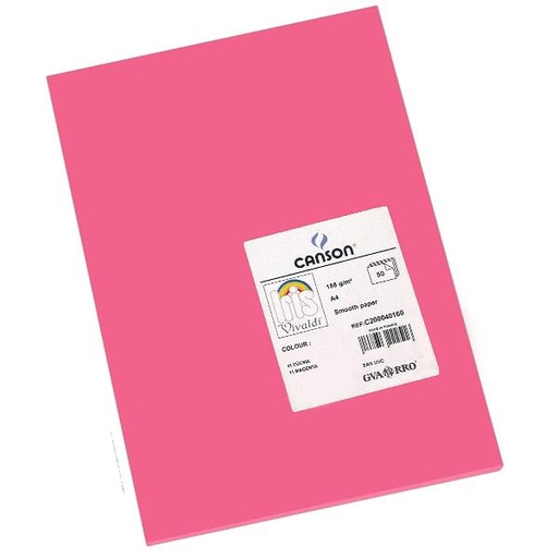 [200040160] CF50FF VIVALDI A4 185G FUCSIA