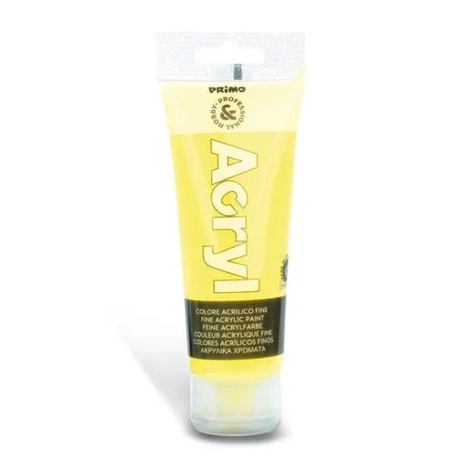 [420TAF75210] TEMP. TUBO ACRILICO GIALLO FLUO75ML