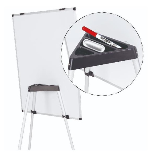 [CF70100MB] CAVALLETTO 70X100 MAGNET.E RUOTE