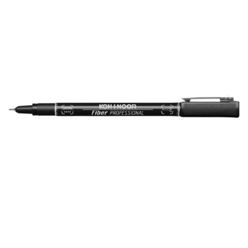 [DH21005A] CF10 PENNE FIBRA CALIBR 0.05 NERO