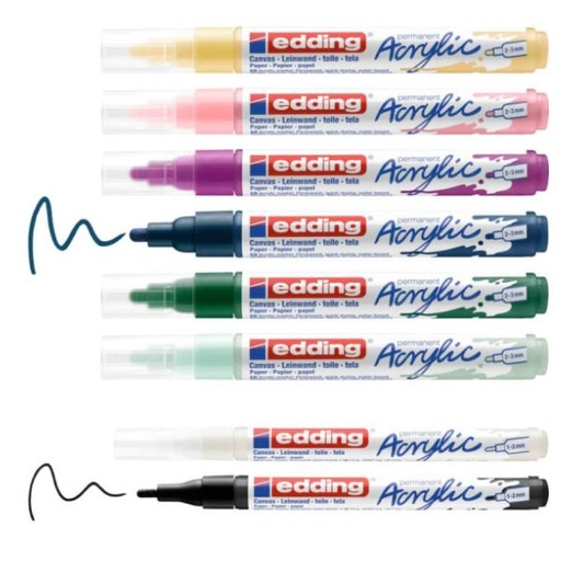 [E-SES8N] CF8 MARC. ACIRILICO EASY SET ASS.